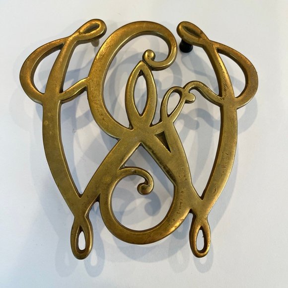 Virginia Metal Crafters Other - 1976 Virginia Metal Crafters brass Geo. Washington trivet